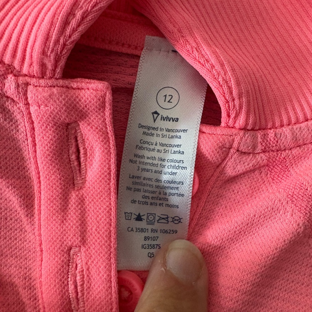 Ivivva Pink Kids Polo Shirt